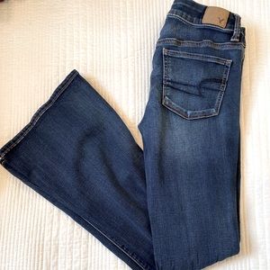 Boho flare jeans